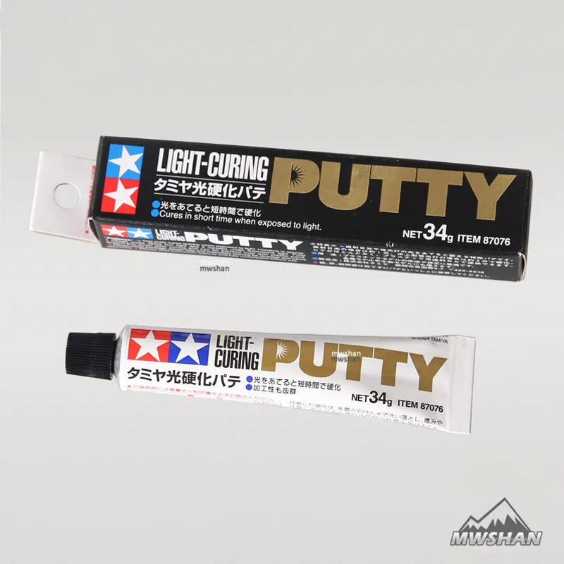 

Tamiya 87076 Light-Curing Putty for Plastic model kit tools Hobby DIY