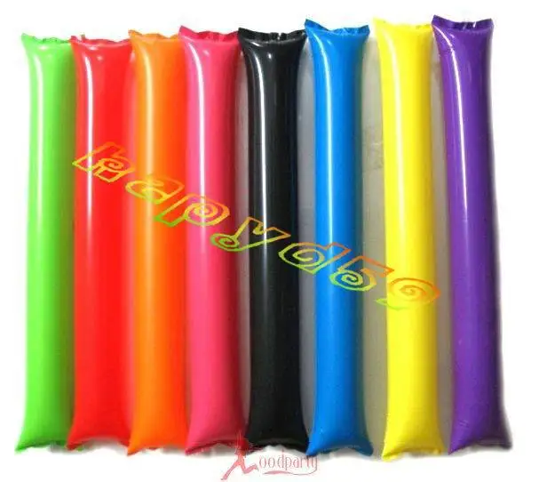 Palos inflables de 60cm para la playa, clapper, juego de porristas, para fans de conciertos y fiestas, 800 unidades-2