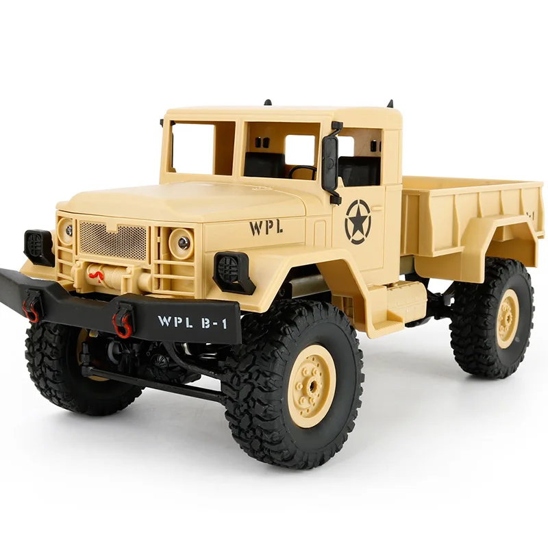 WPL B 1 1:16 мини внедорожник RC военный грузовик газ четырехколесный