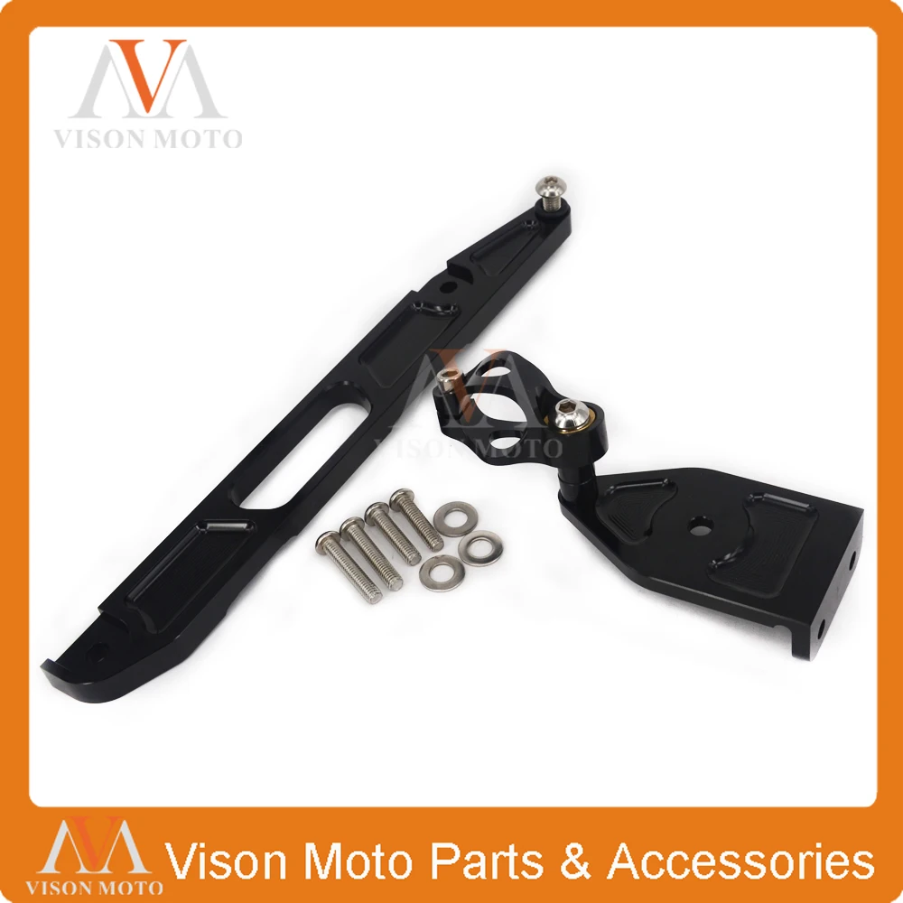 

CNC Steering Damper Set Stabilizer With Bracket Mounting Assemblly For XJR1300 02 03 04 05 06 07 08 09 10 11 12 13 14 15