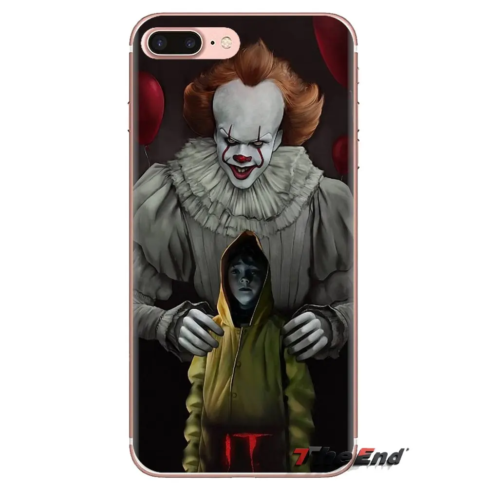 For iPod Touch Apple iPhone 4 4S 5 5S SE 5C 6 6S 7 8 X XR XS Plus MAX Soft Transparent Cases Covers Stephen King s It |