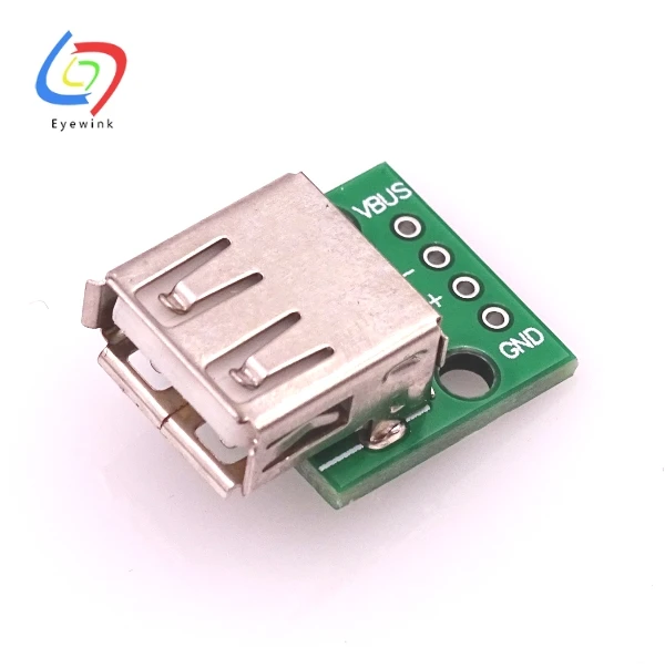 10 шт. Micro Mini USB A Male 2 0 3 Female B разъем интерфейса до 54 мм DIP преобразователь адаптер