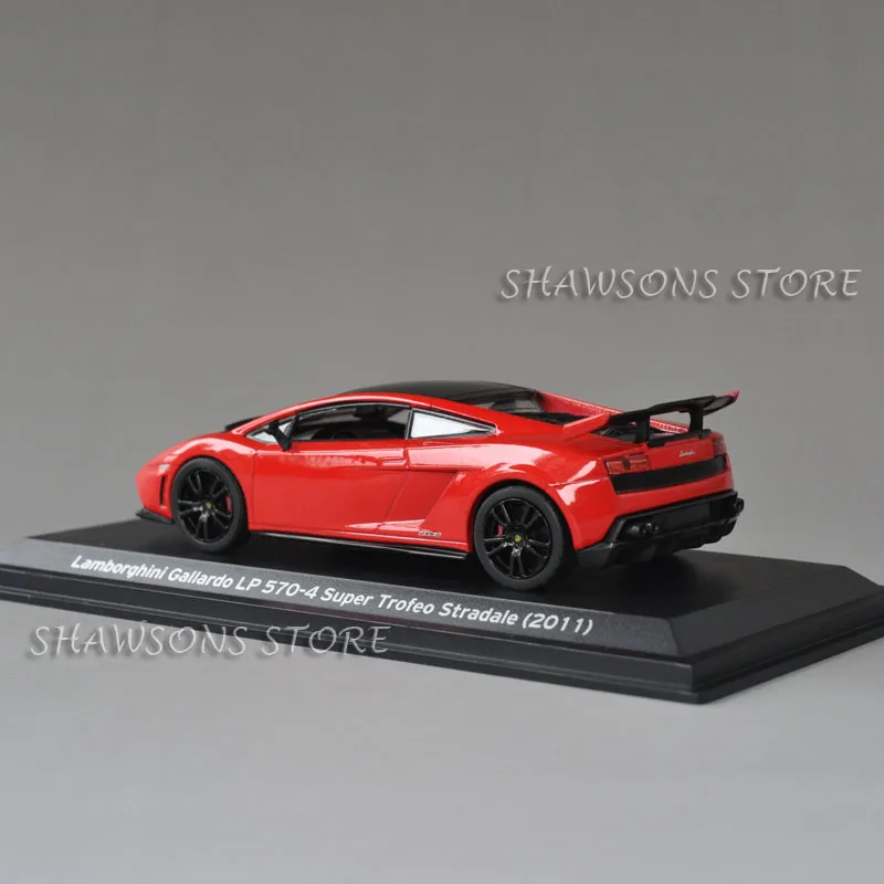 Модели автомобилей LEO игрушки Масштаб 1:43 Lamborghin Gallardo LP 570 4 копия