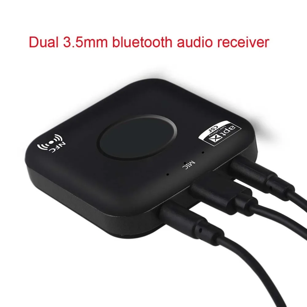 CSR беспроводной 3,5 мм аудио адаптер AUX Bluetooth 4,2 приемник APTX/APTX LL/AAC/SBC