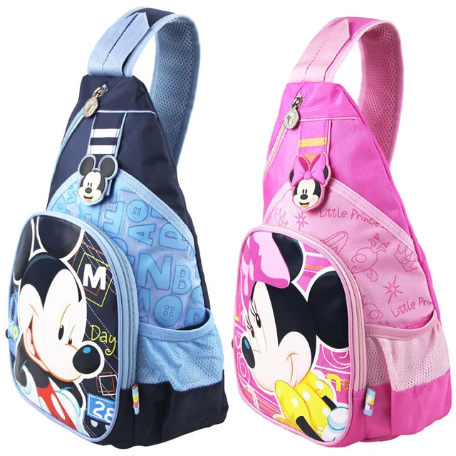 Disney Kid Hobos Микки Минни начальной школы сумки на плечо для мальчиков и девочек с
