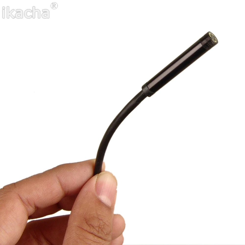 5 мм 3 м объектив камеры USB кабель Водонепроницаемый 6 LED для Android телефона ПК