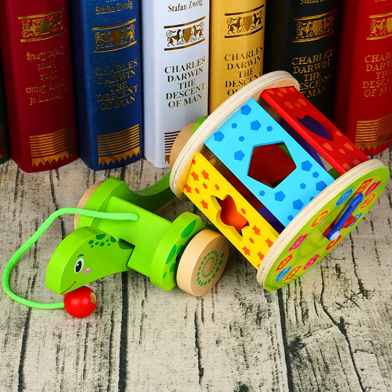 

1Pcs Children's Building Blocks Toys Baby Shape Matching Early Education