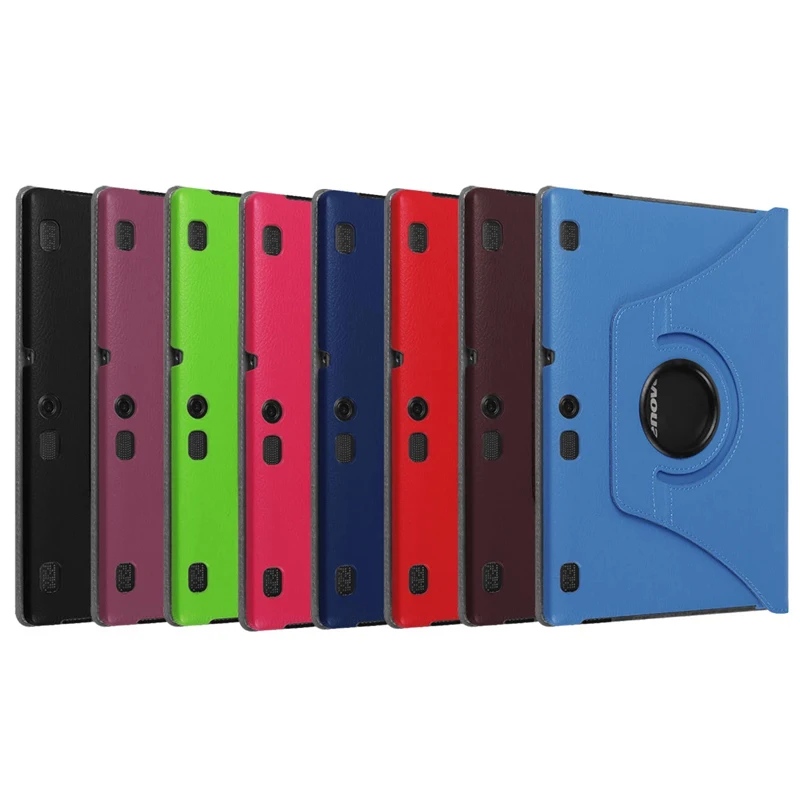 Для lenovo Tab 2 A10-70F A10-70L A10-30 X30F Tab 3 X70F 10,1 дюймов чехол для планшета вращающийся на 360 Градусов Кожаный защитный чехол для планшета