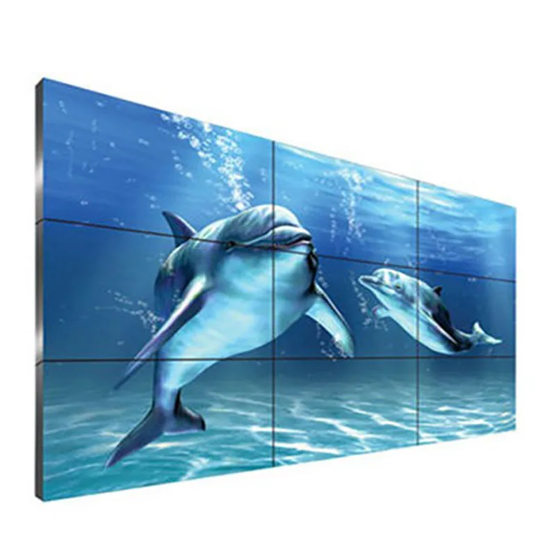 Folaida 55 ''дюймовый 1,8 мм ЖК-видео настенный Безель 700 кд/м2 с LG оригинальная панель для ЖК-рекламы дисплей цифровые вывески
