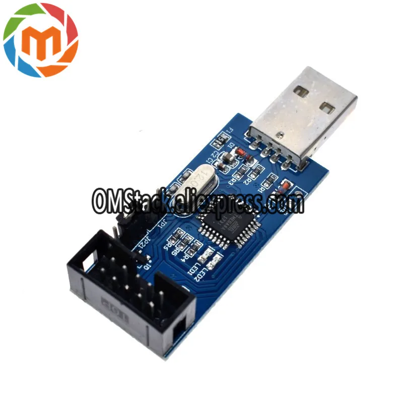 USBASP USBISP AVR программист USB ISP ASP ATMEGA8 ATMEGA128 Поддержка Win7 64 | Компьютеры и офис
