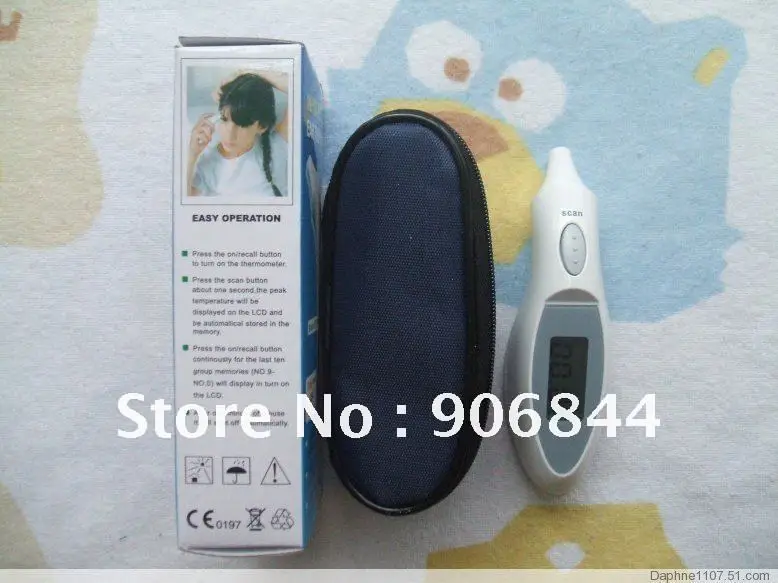 household Digital Ear IR Infrared Thermometer Adult Baby Portable Pocket | Дом и сад