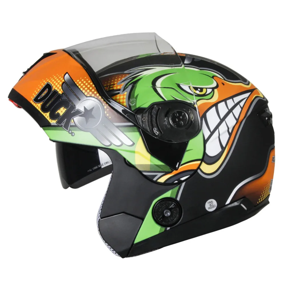 Модульный мотоциклетный шлем с откидной крышкой Открытый полный Мото Casco Motocicleta