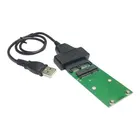 USB 2,0 для Mini PCI-E mSATA SSD до 1,8 
