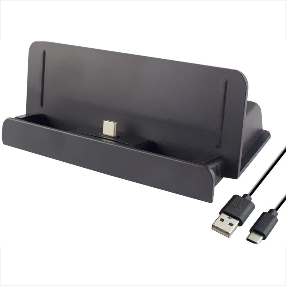 Зарядная док станция 2 в 1 с USB Type C для Nintendo Switch|console stand|station chargerstation charge usb |