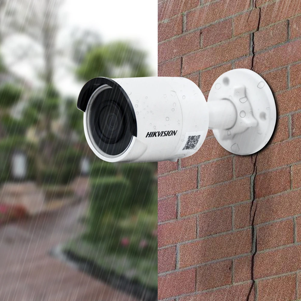 Hikvision 4MP пуля ip камера PoE Onvif домашняя/наружная влагостойкая ночного видения IR30m CCTV