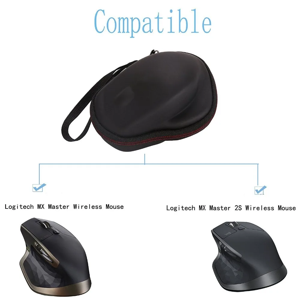 Жесткий дорожный защитный чехол LTGEM EVA для хранения Logitech MX Master/2S Mouse|Дорожные