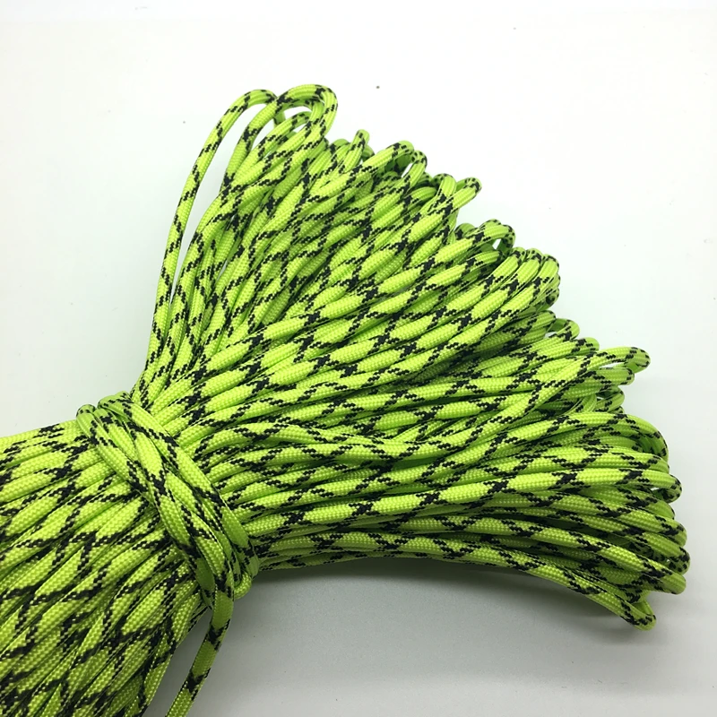 10 ярдов/партия браслеты из Паракорда 7 нитей|colored rope|rope braceletrope black |