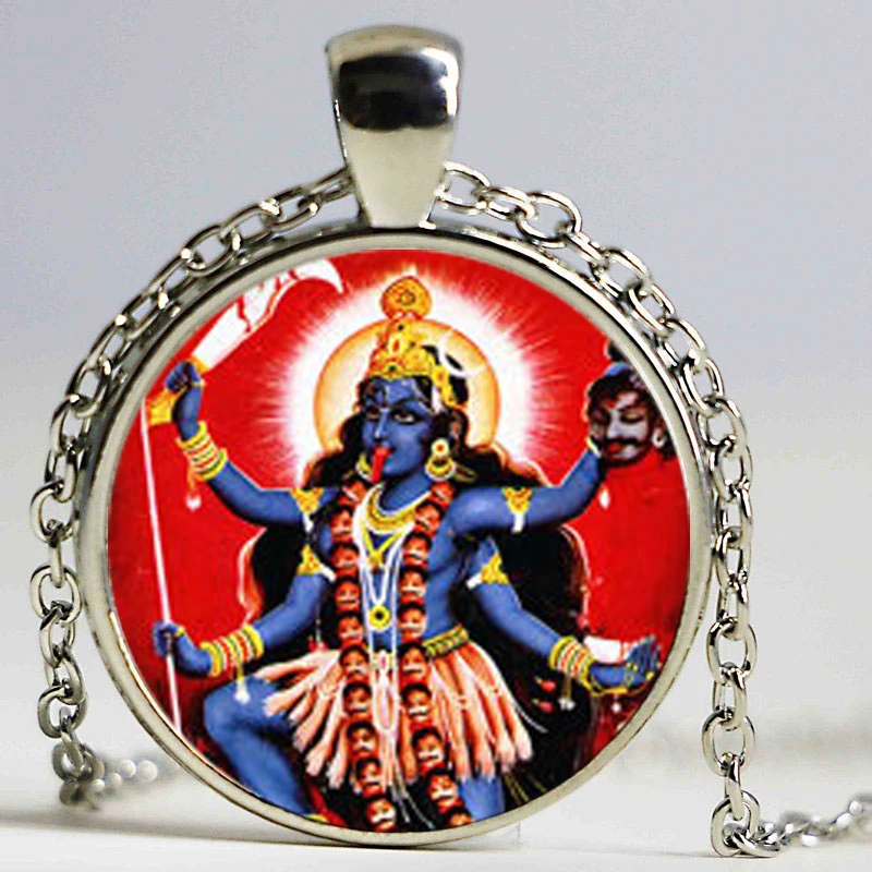 Медаль богини Карли Бог стеклянный купол кулон подарок модные ювелирные изделия