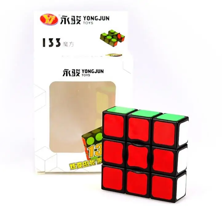 Новинка 1x3x3 скоростной волшебный куб головоломка для мозга Развивающие игрушки