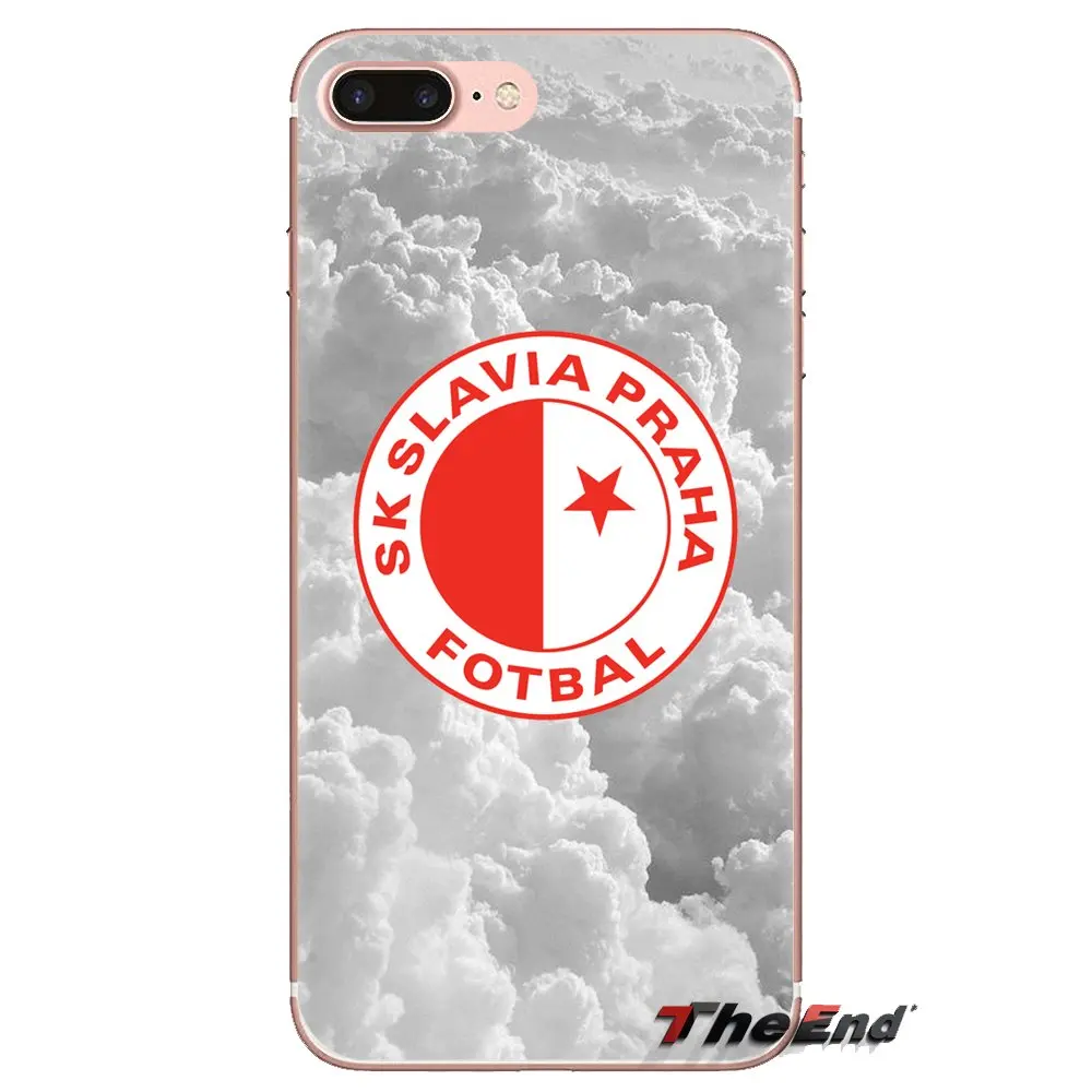 Sk Slavia Praha спортивный силиконовый чехол для телефона сумка Xiaomi Mi3 Samsung A10 A30 A40 A50 A60 A70