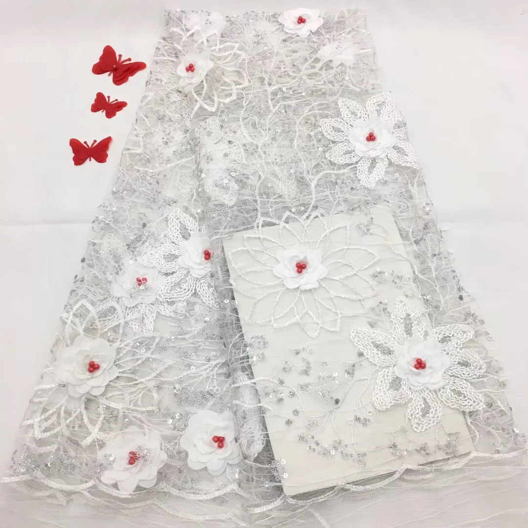 

Best Selling Swiss voile laces High Quality French Lace Fabric guipure lace for Wedding African mesh lace fabrics RF169