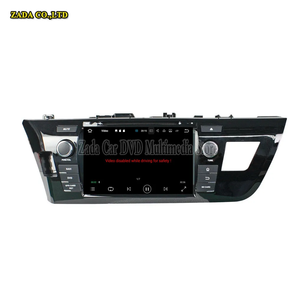 NAVITOPIA 8 дюймов 4 ядра 2 ГБ Android 1 автомобиль радио gps для Toyota levin 2014 с поддержка