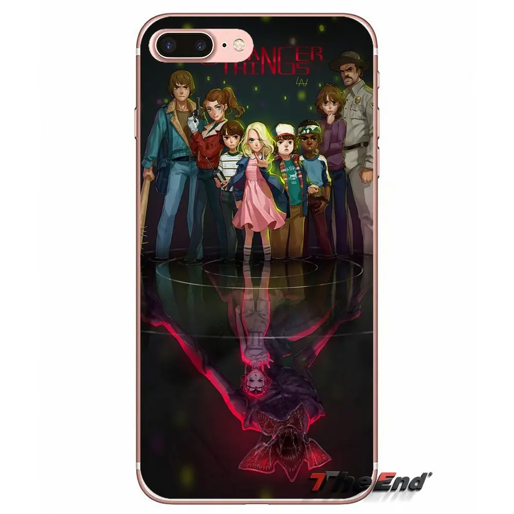 Странные вещи для Samsung Galaxy S2 S3 S4 S5 MINI S6 S7 edge S8 S9 Plus Note 2 3 4 5 8 Coque Fundas силиконовые чехлы