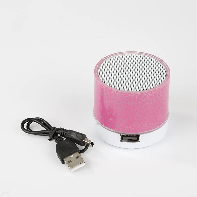 Красный Прямая поставка, автомагнитола, 1 шт., Беспроводная связь Bluetooth, DC 5 В, 500 мА/ч, 3 Вт, отличный портативный A9 USB Сабвуфер, Музыкальная Коробка, динамик, автомобильная аудиосистема - Цвет: Красный