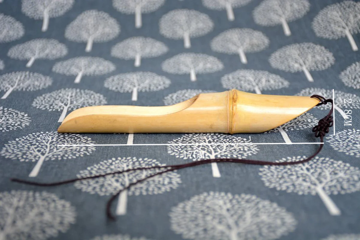 Натуральная китайская Экологичная бамбуковая чайная ложка Красивый