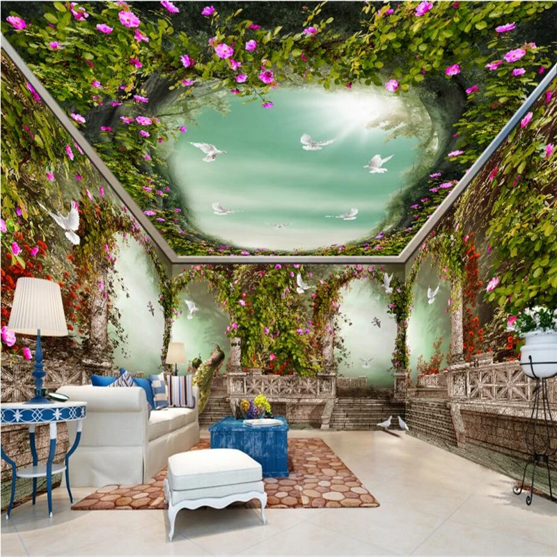 Фотообои beibehang 3D для гостиной спальни столовой|wallpapers for living room|photo wallpaper3d photo wallpaper |