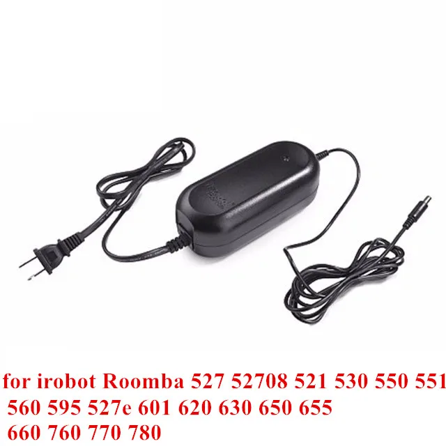 

Power Adapter Charger for irobot Roomba 527 52708 521 530 550 551 560 595 527e 601 620 630 650 655 660 760 770 780 22.5V 1.25A