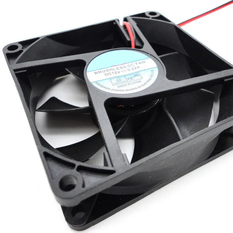 220V 12V 8cm 80mm x 25mm 120mm AC металлический Бесщеточный Охлаждающий промышленный