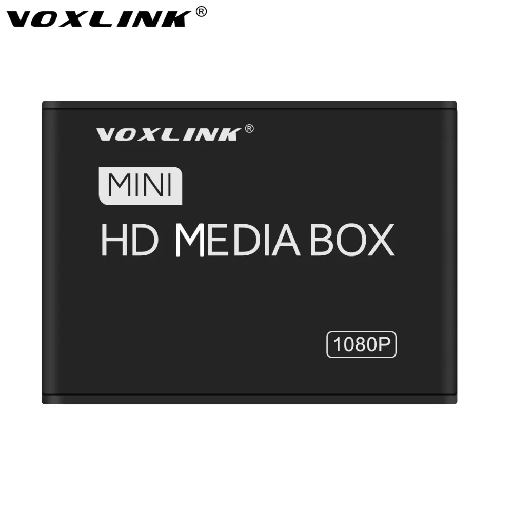 Мультимедиа Mini HDMI 1080P Full HD медиаплеер ТВ коробка с поддержкой MKV RM SD USB SDHC MMC HDD (BOXCHIP