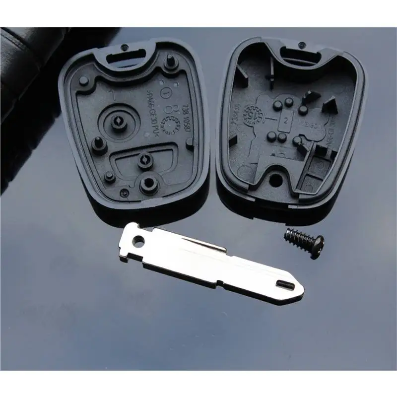 Чехол для автомобильного ключа C2 с двумя кнопками прямой пульт дистанционного