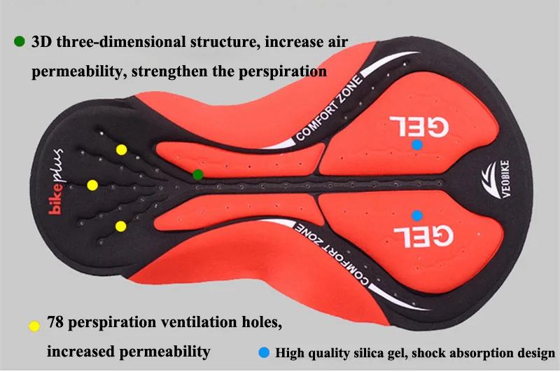 Велосипедные шорты WESTBIKING нижнее белье для занятий спортом на открытом воздухе
