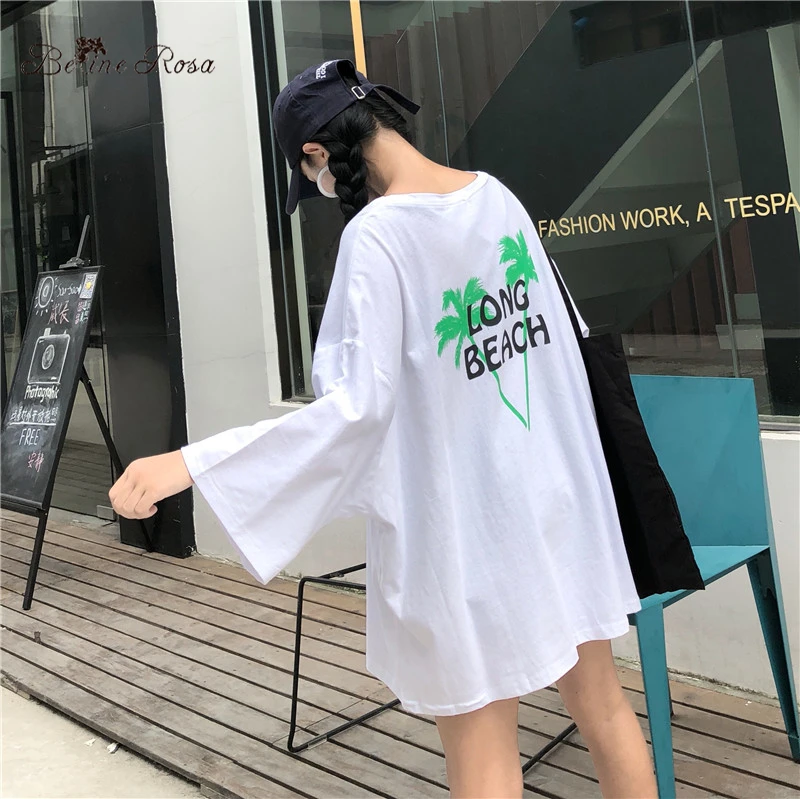 BelineRosa Holiday Casual Негабаритные Женские Топы Рубашки Супер Большие Размеры Женская