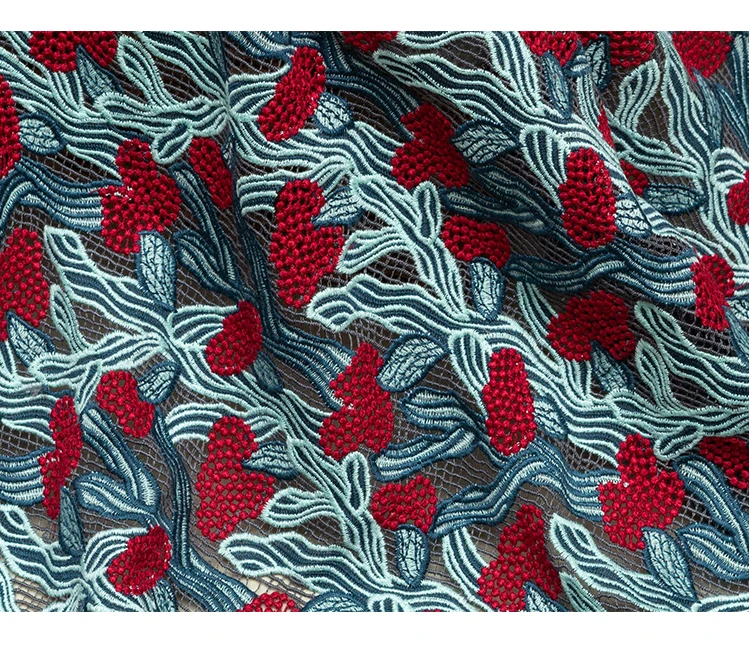 LASUI S0060 1 ярд DIY платье модное высококачественное многоцветное водорастворимое