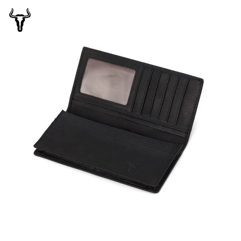 Mingclan 2018 Luxury Brand Men Long Wallets Rfid Purse Wallet Women Clutch Leather Wallet Business Traval Wallet Card Holder Bag