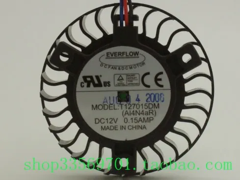 Вентилятор контроля температуры EVERFLOW T127015DM диаметр отверстия 6 5 см 4 7 | Компьютеры