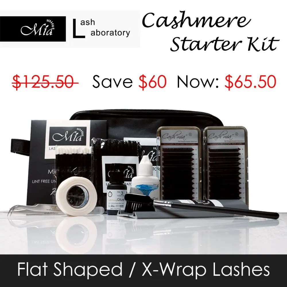 [Комплект] кашемировые ресницы для ресниц Миа набор художников с кашемировыми