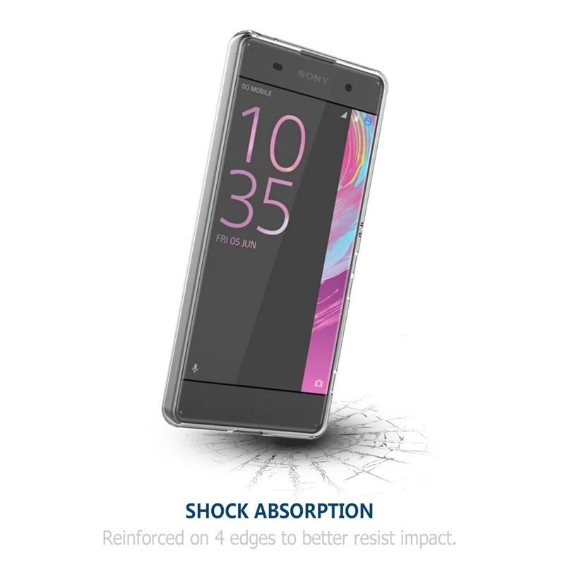 Ultra Thin Transparent Clear Soft TPU Silicone Crystal Phone Case Cover For Sony Xperia X Performance Compact XA XZ Bags |