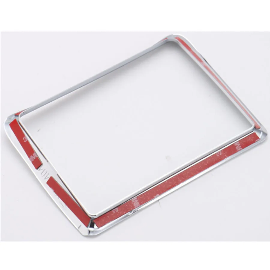 

For Jeep Cherokee 2014-2016 1PC ABS Interior Car GPS Center Console Control Panel Ring Frame Cover Styling Sticker