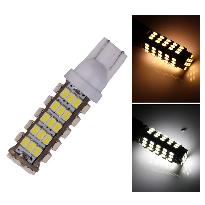 1 шт. Автомобильные светодиодные лампы T10 W5W 68 LED 194 501 1206|Сигнальная лампа| |