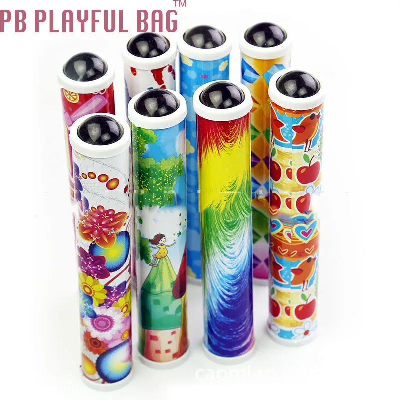 Pb игривая сумка маленькая внешняя сцена вращающийся калейдоскоп волшебный