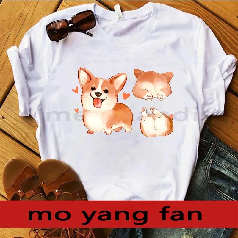 Новая футболка Love Corgi... футболка|Мужские футболки| |