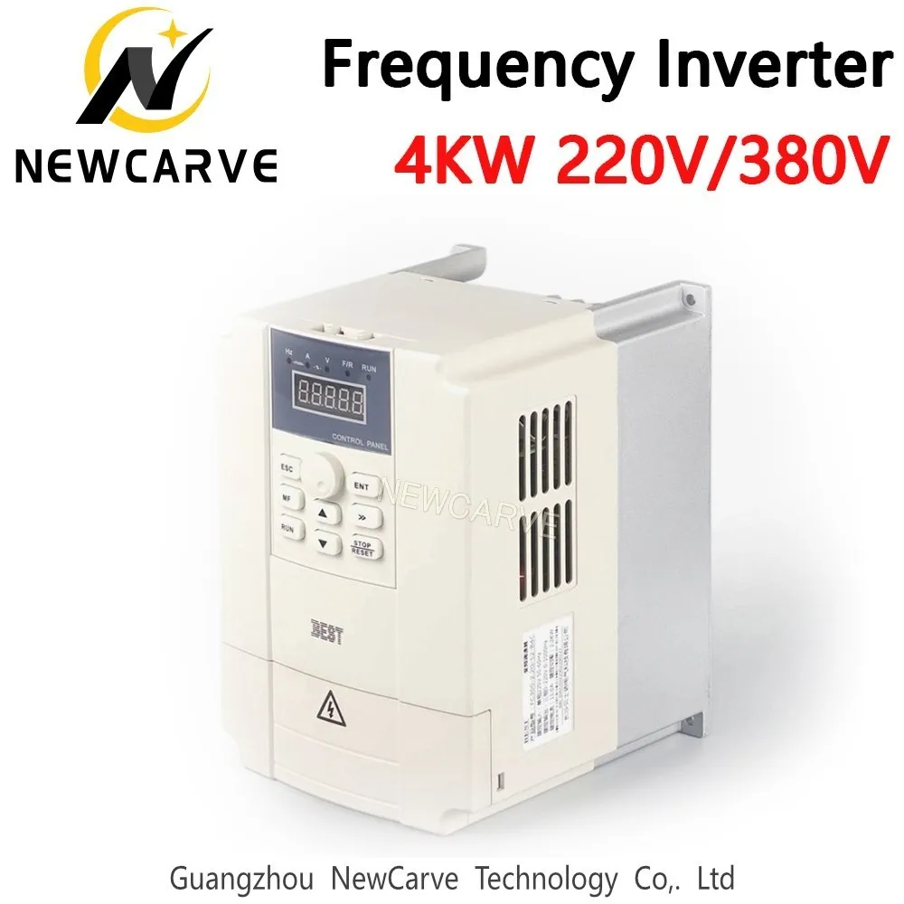 

Original BEST 4KW VFD Variable Frequency Inverter 220V 380V For 3KW 3.5KW 3.7KW CNC Spindle Engine NEWCARVE