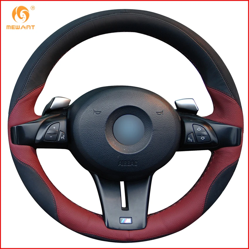 MEWANT для BMW Z4 M 2006 2007 2008 черный бордовый кожаный замшевый аксессуары|car steering wheel