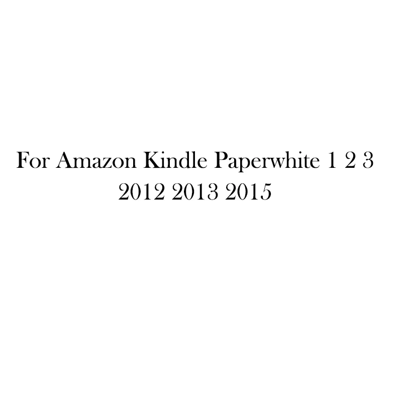 Paperwhite 1 2 3 Прозрачный силиконовый чехол для Amazon Kindle Fire HD 10 чехол мягкий чехол для планшета HDX 8,9 7 HD7 Paperwhite 1 2 3 сумки - Цвет: Paperwhite 1 2 3
