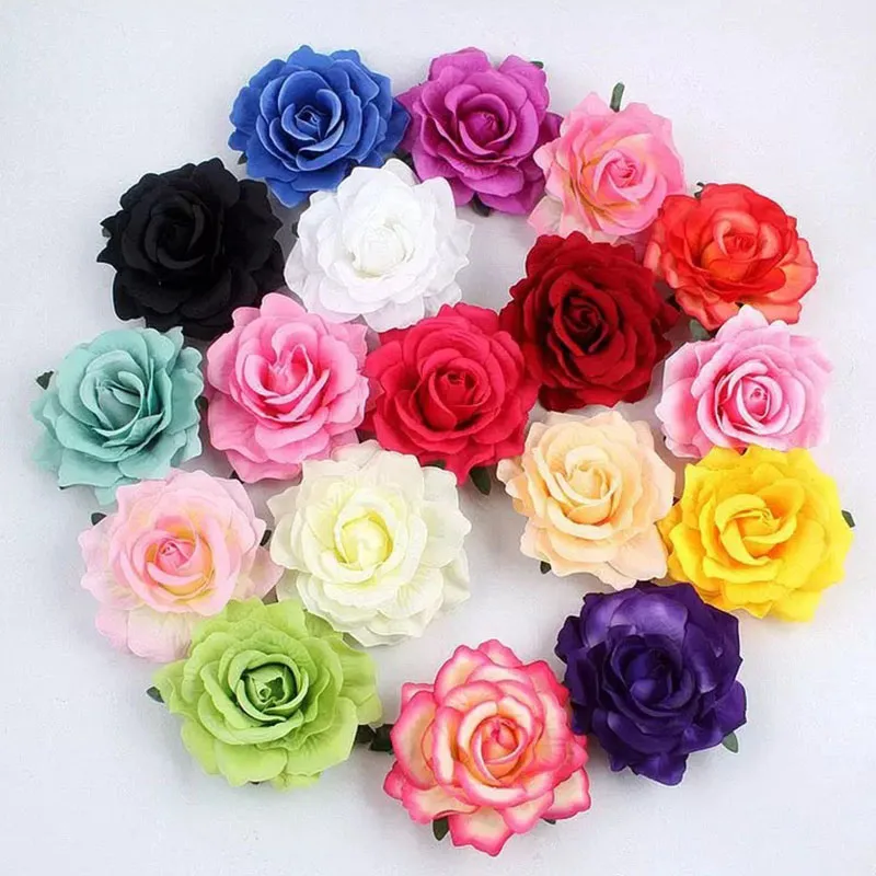 Натуральный Романтический красивый пляжный цветочный аксессуар для волос