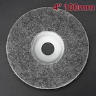 Полировальный круг из нейлонового волокна 16 мм, 1 шт., 100 мм, абразивный инструмент, Диаметр шлифовального диска для металлов, керамики